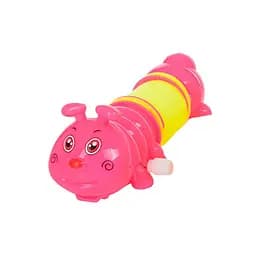 Детская заводная игрушка "Гусеница" Bambi LY2018C(Pink) с пружинкой