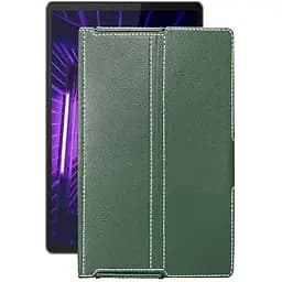 Чехол StatusCASE из экокожи для планшета Lenovo M10 Plus TB-X606F Темно-зеленый
