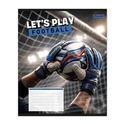 Упаковка зошитів 1В Let's play football учнівський 15 шт./36 кл. (768754) - мініатюра 6