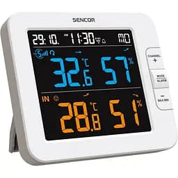 Метеостанція Sencor білий (SWS8600SH) - мініатюра 8