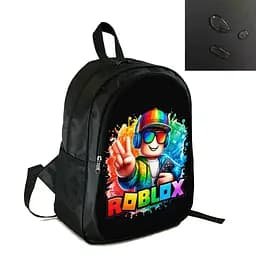 Рюкзак міський/шкільний 38×28см з принтом Roblox дитячий, підлітковий, спортивний (4229)