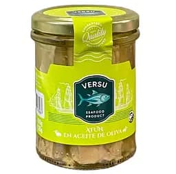 Філе тунця Versu в оливковій олії 190 г