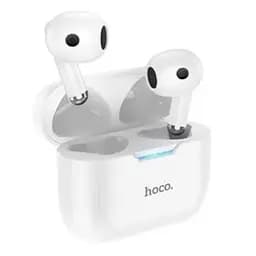 Бездротові навушники Hoco EW34 Full true wireless BT headset білі (6931474791030) - мініатюра 2