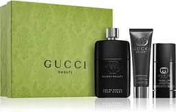 Набор Gucci Guilty Pour Homme 90 мл туалетная вода, 75 мл дезодорант, 50 мл гель для тела