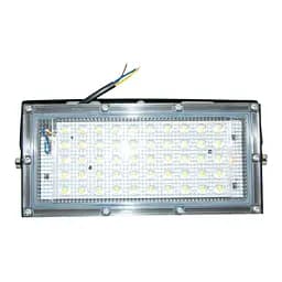 Світильник світлодіодний вуличний 50W, прожектор 50 LED, чорний, від мережі 220В - мініатюра 4