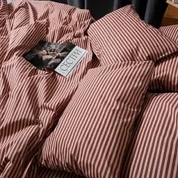 Комплект постільної білизни Moon&Star Бязь Gold Люкс Autumn Stripes Сімейний 160х220х2 наволочки 4х50х70 - мініатюра 2