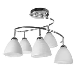 Люстра потолочная Brille классическая E27 60W CR (LK-187C/5)