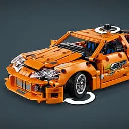 Конструктор LEGO Technic Fast and Furious Toyota Supra MK4, 810 деталей (42204) - мініатюра 6