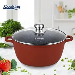 Каструля з алюмінію Heinner Calabria зі скляною кришкою (HR-JLG-C40SO) - мініатюра 2
