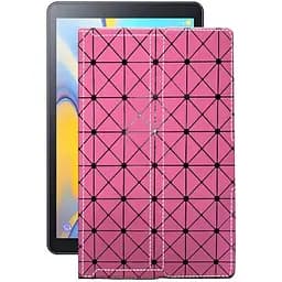 Чехол StatusCASE из экокожи для планшета Samsung Galaxy Tab A 10.5 (T595) Розовый ромб