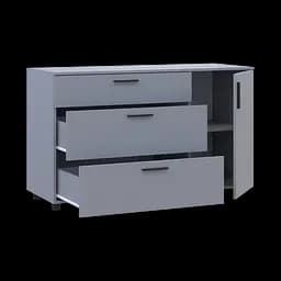 Комод Doros Торн Сірий 3Ш/1Д 135х51.6х80 (41510183) - мініатюра 10