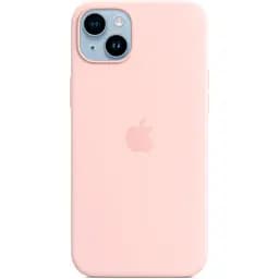 Чохол Silicone Case з MagSafe для Apple iPhone 14 Plus (Chalk Pink) ААА [72706]