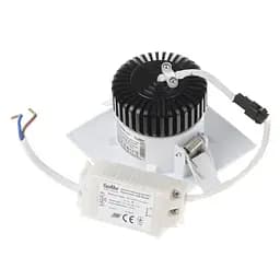 Світильник стельовий Brille LED врізний LED-166/6W NW WH 32-181 - мініатюра 3