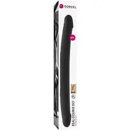 Двухсторонний фаллоимитатор Dorcel Real Double Do 42 см черный