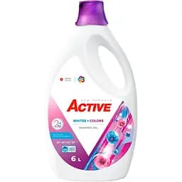 Гель для стирки Active Whites + Colors с ароматом свежести 6 л