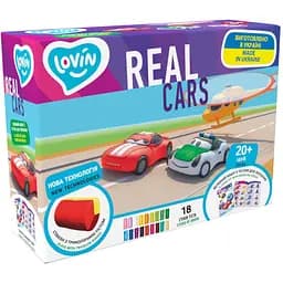 Набір тіста для ліплення Lovin Real Сars 41191