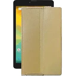 Чехол StatusCASE из экокожи для планшета Prestigio Muze 3708 3G Бежевый
