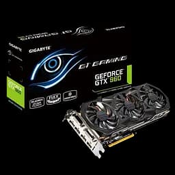 Видеокарта GeForce GTX 960 2GB Gigabyte G1 Gaming (GV-N960G1 GAMING-2GD) Б/У