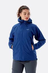 Куртка Rab Downpour Eco Jacket Women's 16 Синий