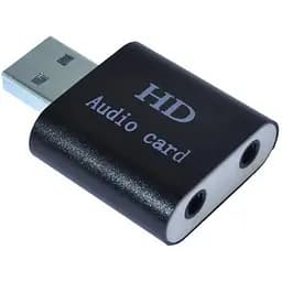 Звуковая плата Dynamode USB-SOUND7-ALU black