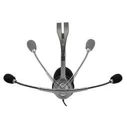 Комп'ютерна гарнітура Logitech H110 Silver (981-000271) - мініатюра 4