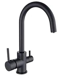 Змішувач для кухні з підключенням питної води Imprese Daicy-U 55009-UB Чорний