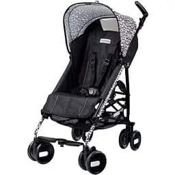 Коляска Peg-Perego Pliko Mini Classico, чорна з білим (IPKR280076RO01GR50)