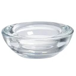 Свічник круглий Bolsius для чайних свічок 2х7.4 см прозорий (710300)