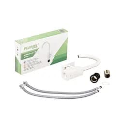Змішувач для кухні Plamix Kubus-011 Set з підведенням white PM0674, Білий - мініатюра 5