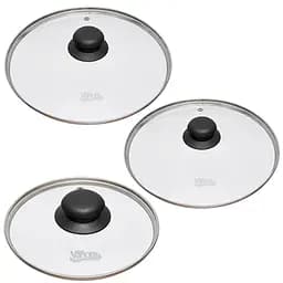 Набір скляних кришок Vanora Home 24/22/20 см прозорий (VN-SYN-CAPL)