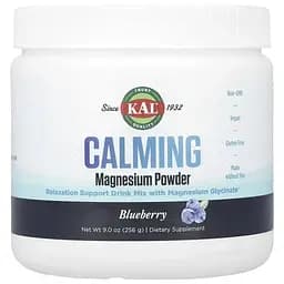 Дієтична добавка KAL Calming Magnesium Powder Blueberry 256 г