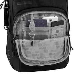 Рюкзак для старшої школи Kite Education teens 2578L Fearless Чорний (K26-2578L) - мініатюра 11