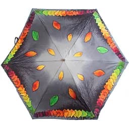 Женский складной зонтик механический Zest 93 см серый