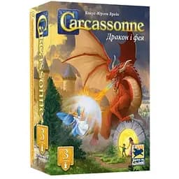 Настольная игра Feelindigo Каркаcсон: Дракон и Фея (Carcassonne: The Princess and the Dragon) (укр.) (FI25068)