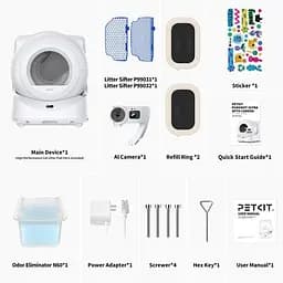 Смарт-лоток Petkit Purobot Ultra with Camera Self-Clean (P9903) - мініатюра 6