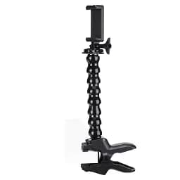 Тримач для телефона U-select Clamp Phone Mount with Adjustable Gooseneck UV-2997 MP-4 Black - мініатюра 2