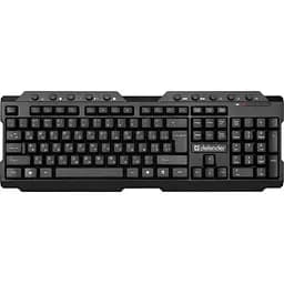 Клавіатура Defender Element HB-195 Wireless UKR Black (45189)
