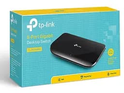 Комутатор TP-Link TL-SG1008D (TL-SG1008D) - мініатюра 3
