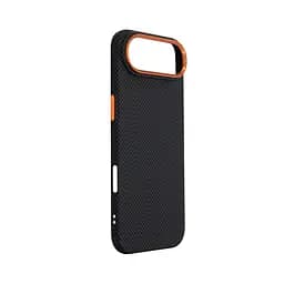 Карбоновый чехол для Apple iPhone 17 Air, LikeCarbon2 SE MagCase, черный, тонкий защитный чехол-панель из поликарбоната с магнитами N52, MagSafe, противоударный, совместим с беспроводной зарядкой, приподнятые края для защиты камеры, ArmorStandart (ARM89166) - мініатюра 3