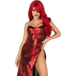 Сукня Leg Avenue Shimmer bodysuit with skirt M