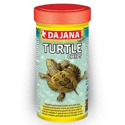 Комплексний корм у вигляді чіпсів для всіх видів водних черепах Dajana TURTLE CHIPS 400 г