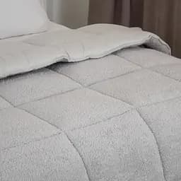 Ковдра ТЕП Teddy 200x210 см світло-сірий (1-05209_35051) - мініатюра 5