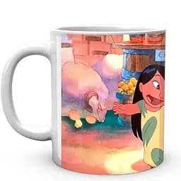 Кружка GeekLand Lilo and Stitch Лило и Стич LS 02.05 330 мл белая