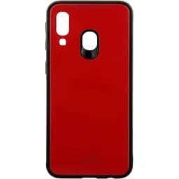 Чохол-накладка Toto Pure Glass Case Samsung Galaxy A40 Red - мініатюра 3