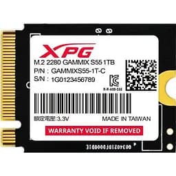 Накопитель SSD M.2 2230 1TB GAMMIX S55 ADATA (SGAMMIXS55-1T-C)