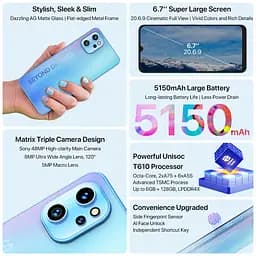 Смартфон Umidigi A13 Pro 6/128Gb UA-UCRF Dual Sim Starry Black [69416] - мініатюра 5