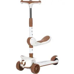 Самокат iTrike JR 3-091 3 в 1 коричневый