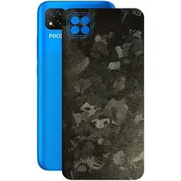 Защитная пленка StatusSKIN для Xiaomi Poco C3 Корпус Винил Кованый металл