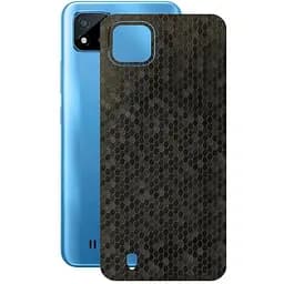 Захисна плівка StatusSKIN для Realme C20A 2021 Корпус Вініл Соти чорні