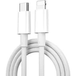 Кабель Wiwu Wi-C008 30W max YouPin Data Cable Type C to Lightning Белый